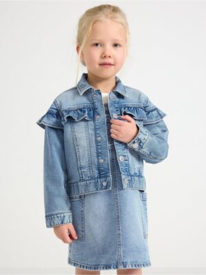 Jacket in denim jersey - 3004584-766