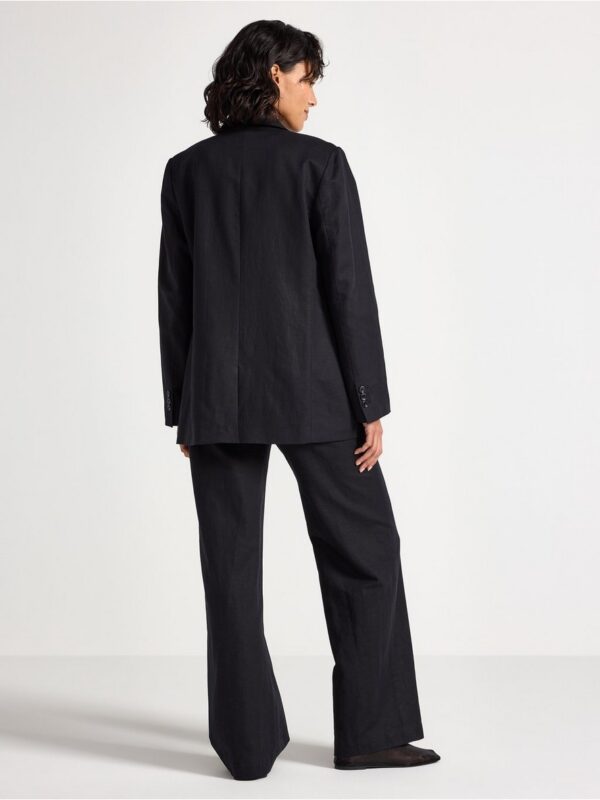 Blazer in linen blend - 3004795-80