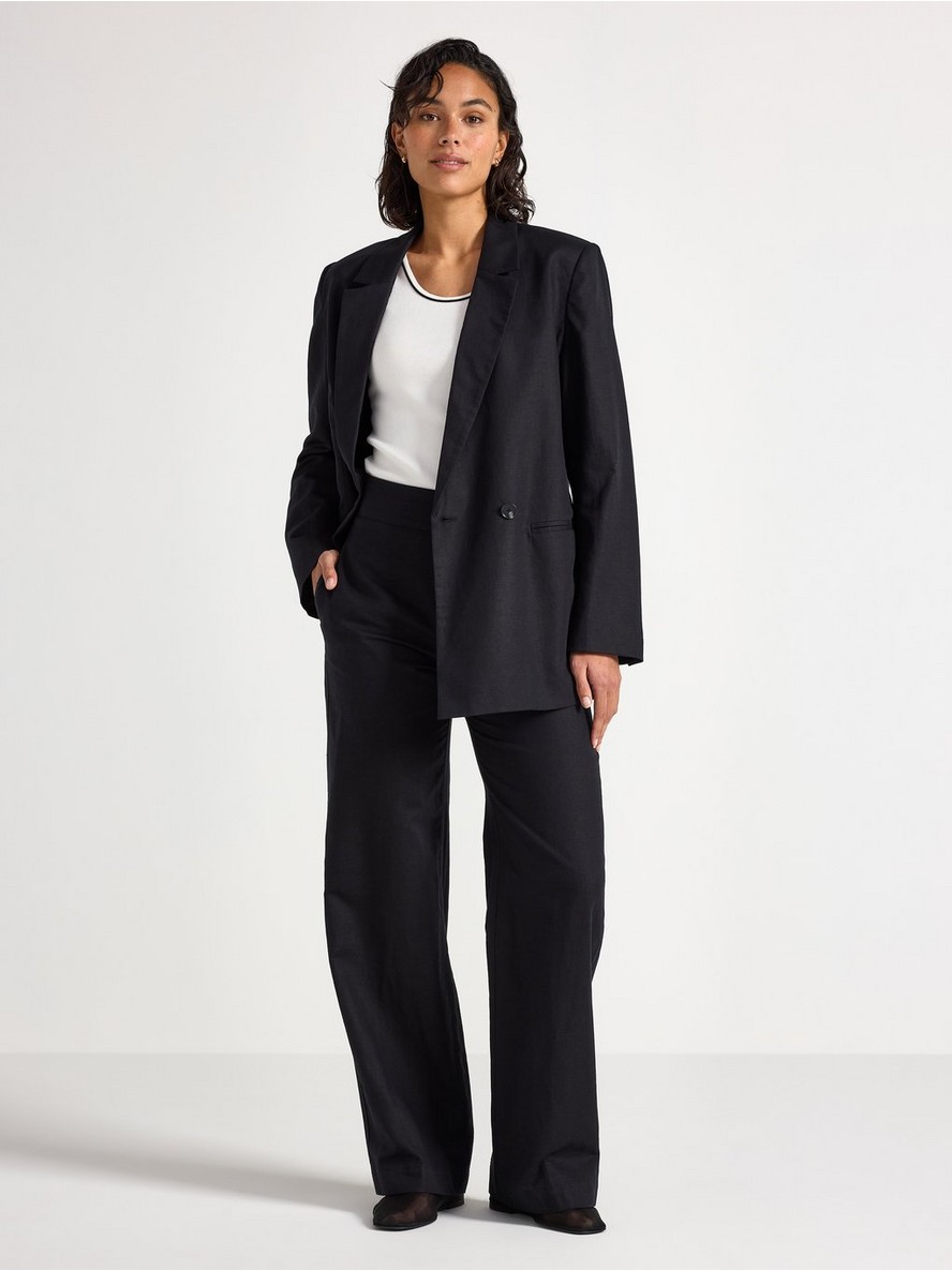 Sako – Blazer in linen blend