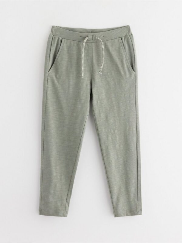 Joggers in slub jersey - 3004809-2336