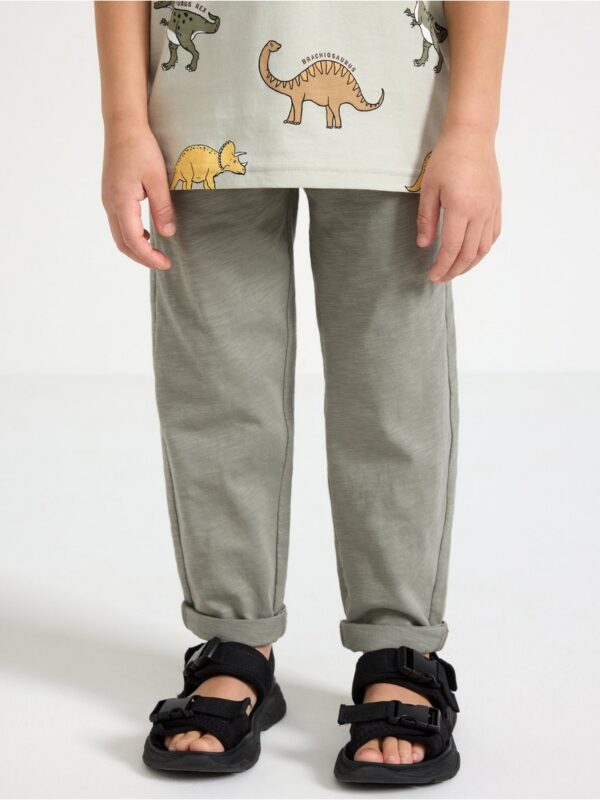 Joggers in slub jersey - 3004809-2336