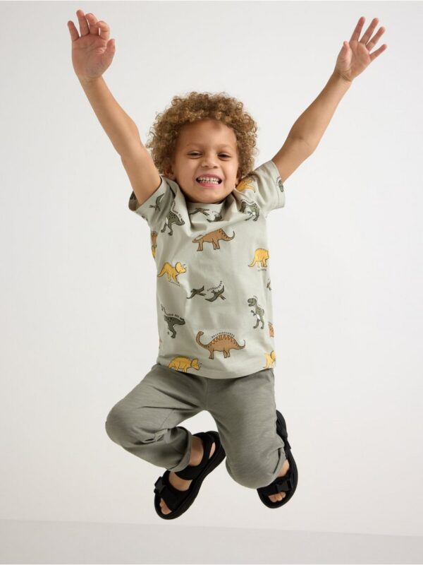 Joggers in slub jersey - 3004809-2336