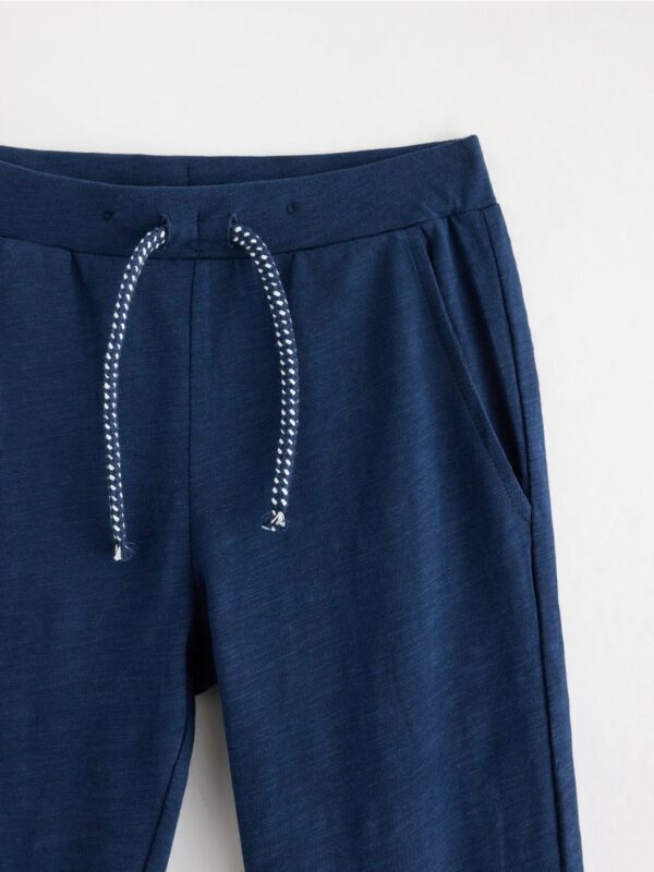 Joggers in slub jersey - 3004809-6842