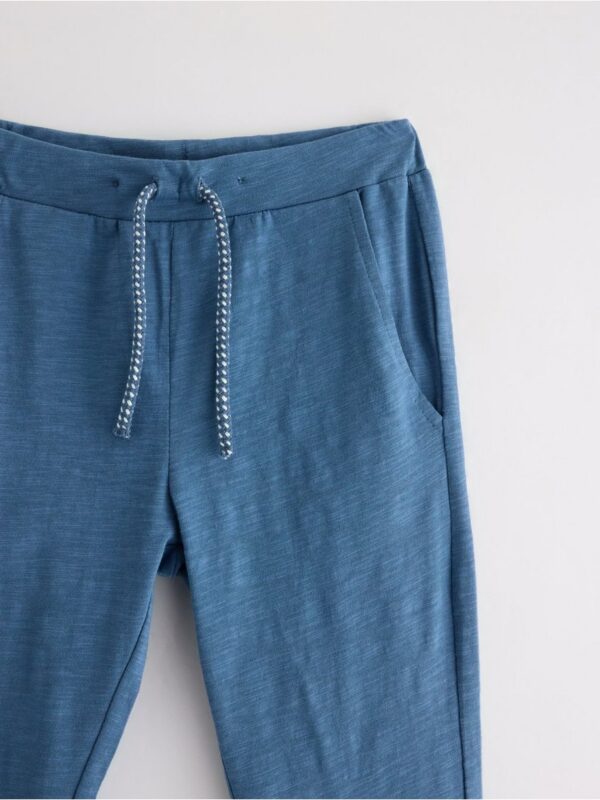 Joggers in slub jersey - 3004809-9392