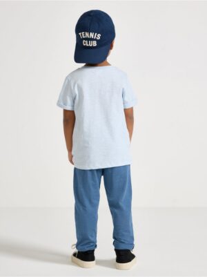 Joggers in slub jersey - 3004809-9392