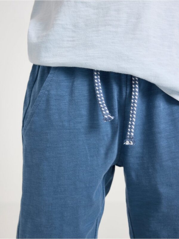 Joggers in slub jersey - 3004809-9392