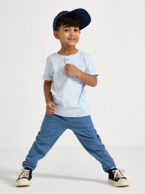 Joggers in slub jersey - 3004809-9392