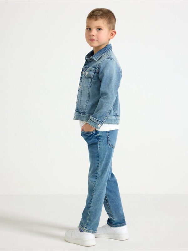 Jacket in denim jersey - 3004847-766