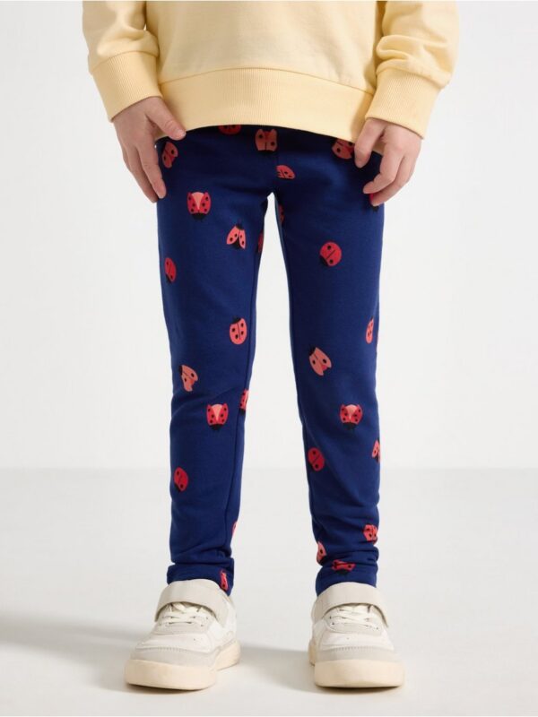 Leggings with brushed inside - 3004883-7339