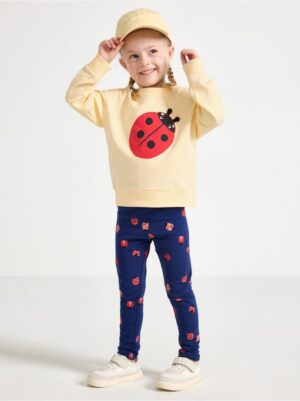 Leggings with brushed inside - 3004883-7339