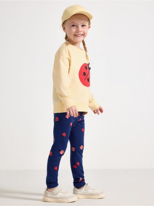 Leggings with brushed inside - 3004883-7339
