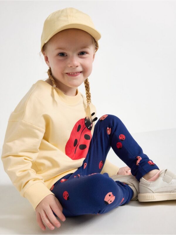 Leggings with brushed inside - 3004883-7339
