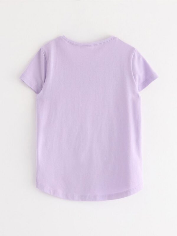 Top with reversible sequins motif - 3004988-4813