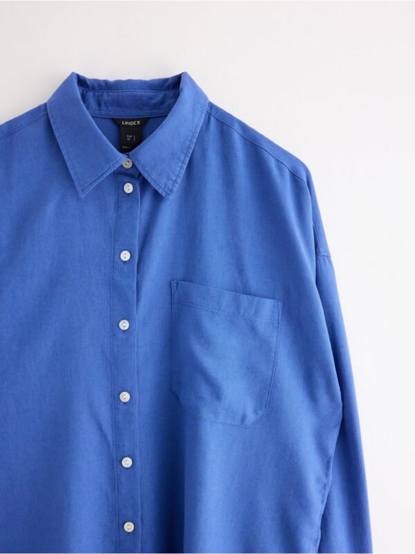 Shirt in linen blend - 3005116-2023