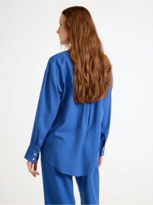 Shirt in linen blend - 3005116-2023