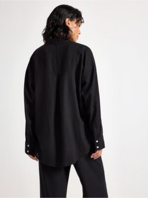 Shirt in linen blend - 3005116-80