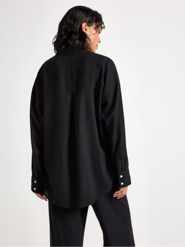 Shirt in linen blend - 3005116-80