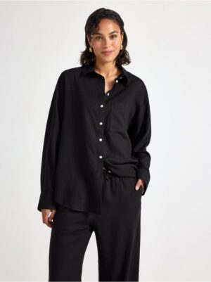 Shirt in linen blend - 3005116-80