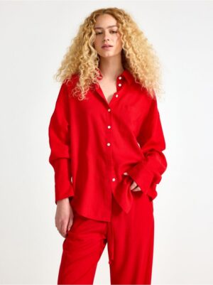 Shirt in linen blend - 3005116-9873