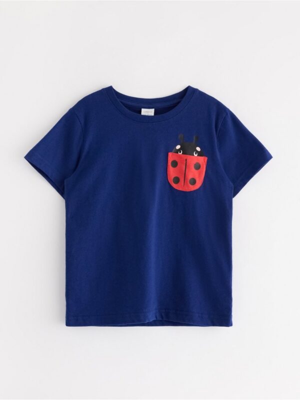 T-shirt with chest pocket - 3005176-7339