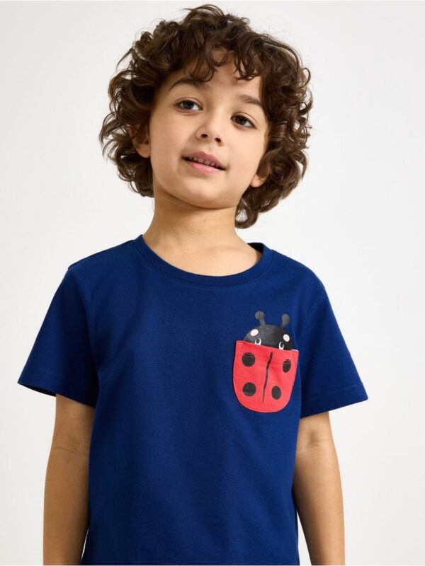 T-shirt with chest pocket - 3005176-7339