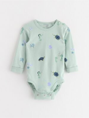 Long-sleeved bodysuit - 3005221-1668