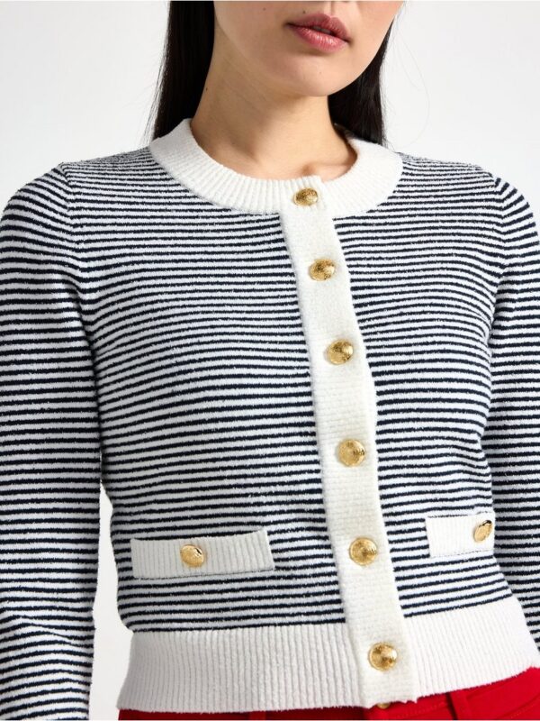Fine-knit cardigan - 3005259-2521