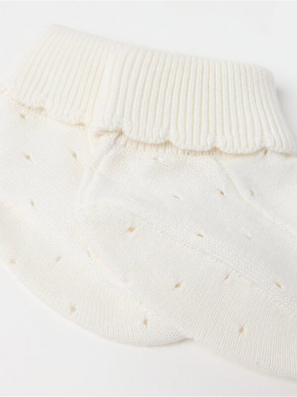 Pattern-knit footies - 3005506-325