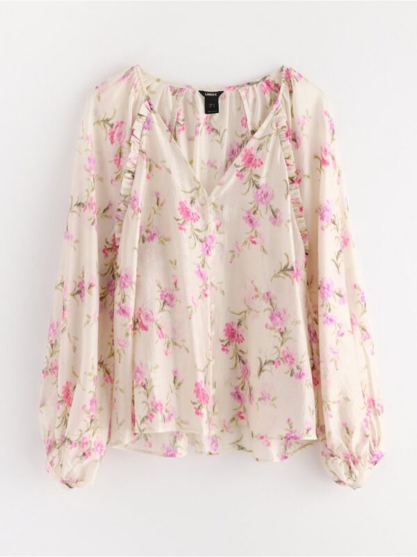 Long-sleeved blouse - 3005702-9619