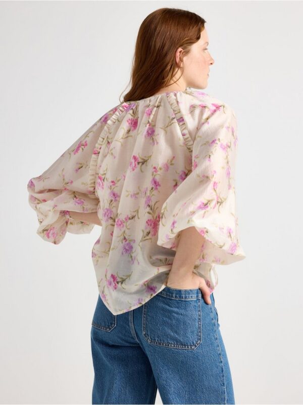 Long-sleeved blouse - 3005702-9619