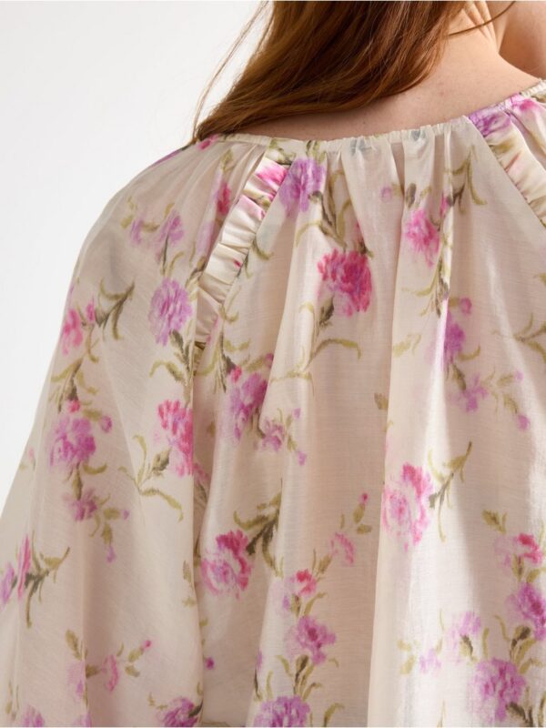 Long-sleeved blouse - 3005702-9619
