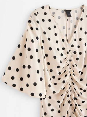 Short-sleeved midi dress - 3005738-1480