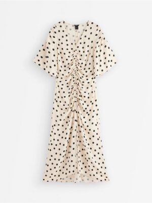 Short-sleeved midi dress - 3005738-1480