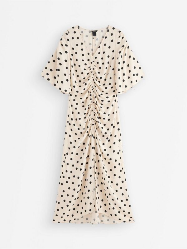 Short-sleeved midi dress - 3005738-1480