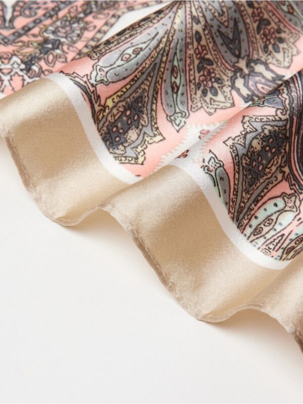 Scarf in satin - 3005859-7467