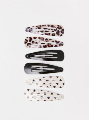 6-pack  hair clips - 3005930-6959