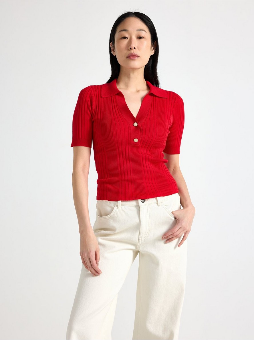 Dzemper – Ribbed top