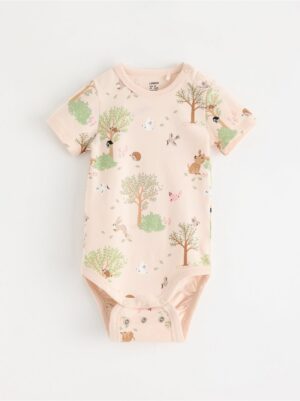 Short-sleeved bodysuit - 3006661-8160