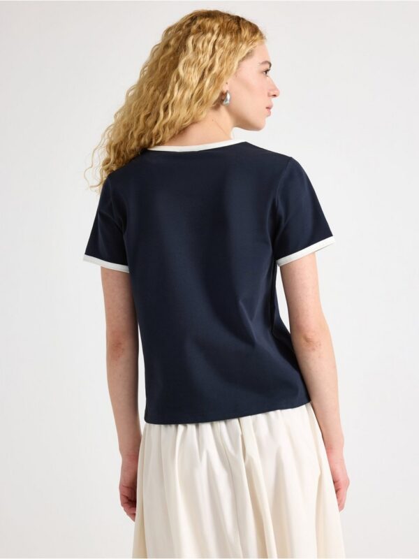 Short-sleeved top - 3007171-2521