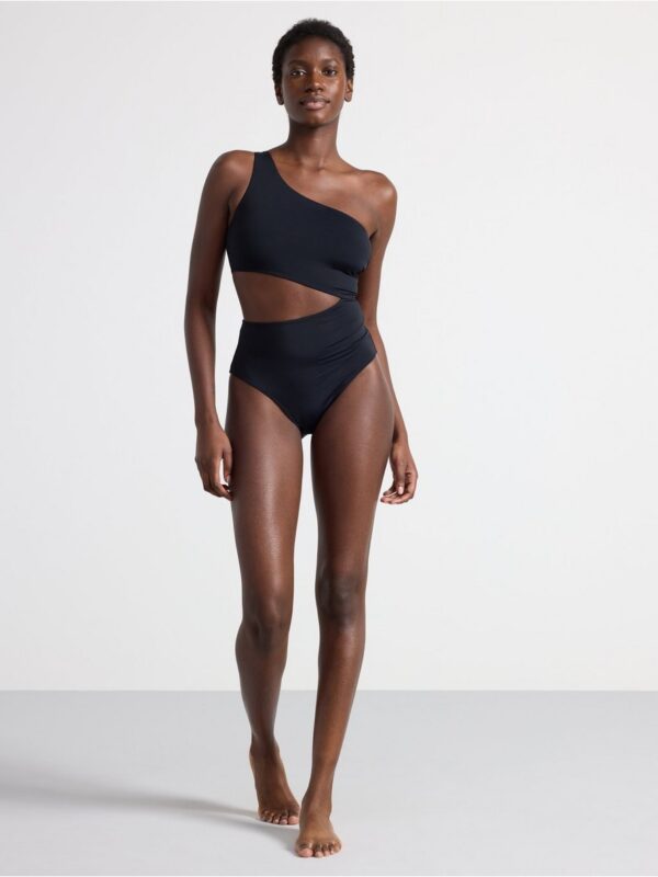 One-shoulder swimsuit - 8624765-80