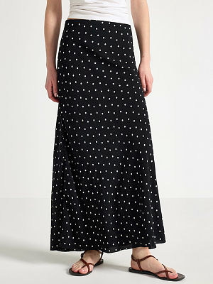 Suknja - 100% viskoza - Woven midi skirt 13