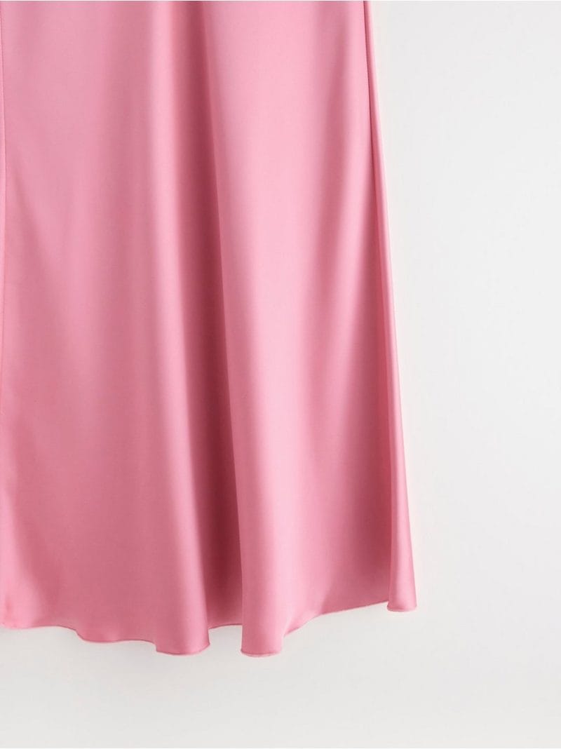 Maxi skirt in satin - 3000038-7362