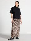Maxi skirt in satin - 3000038-9609