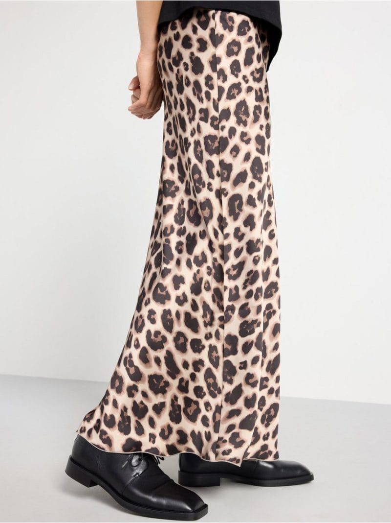 Maxi skirt in satin - 3000038-9609