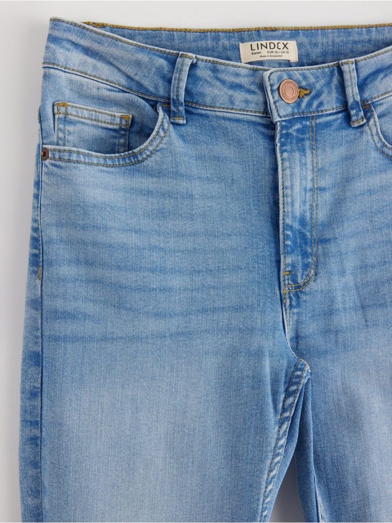 KAREN Regular flare cropped jeans - 3000069-766