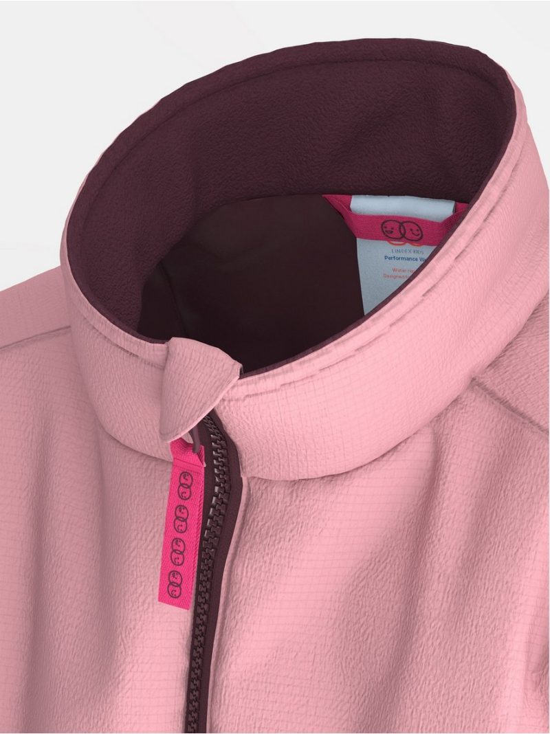 Water repellent, padded lightweight jacket – Kids Performance Wear - Dusty Pink, 98 - 3000748-7660|98