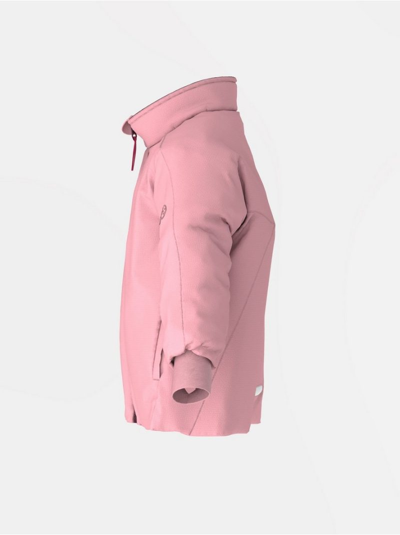 Water repellent, padded lightweight jacket – Kids Performance Wear - Dusty Pink, 98 - 3000748-7660|98