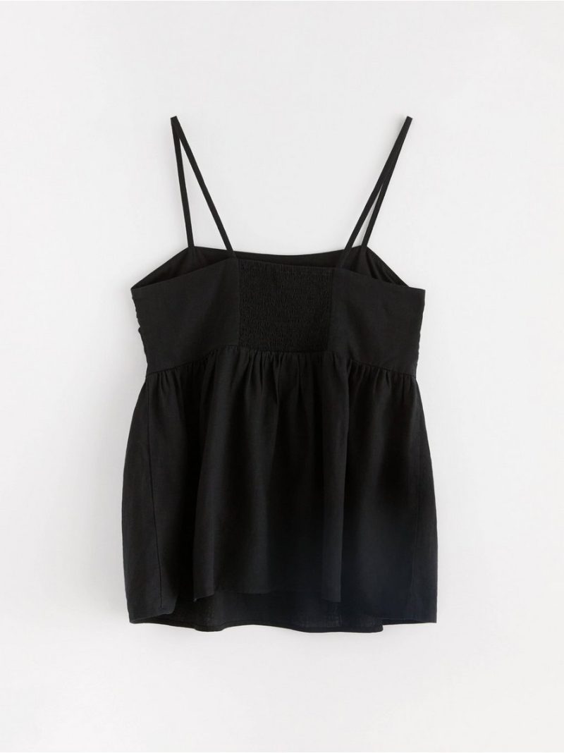 Camisole in linen blend - 3000854-80