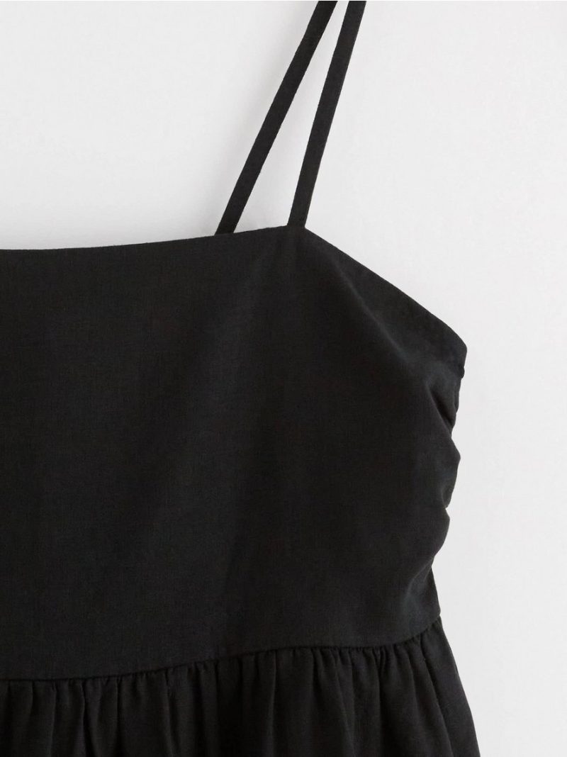 Camisole in linen blend - 3000854-80