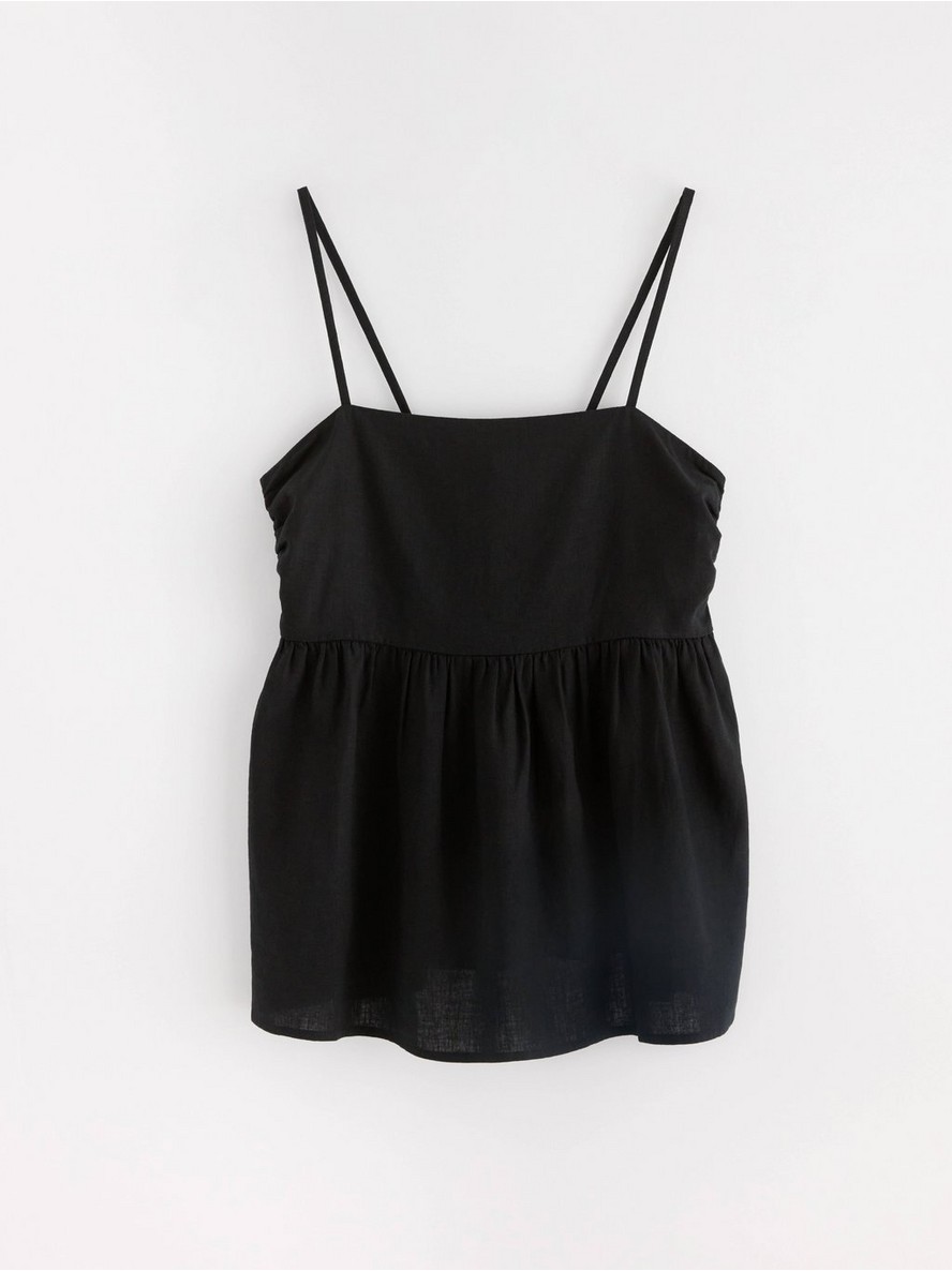 Camisole in linen blend - 3000854-80
